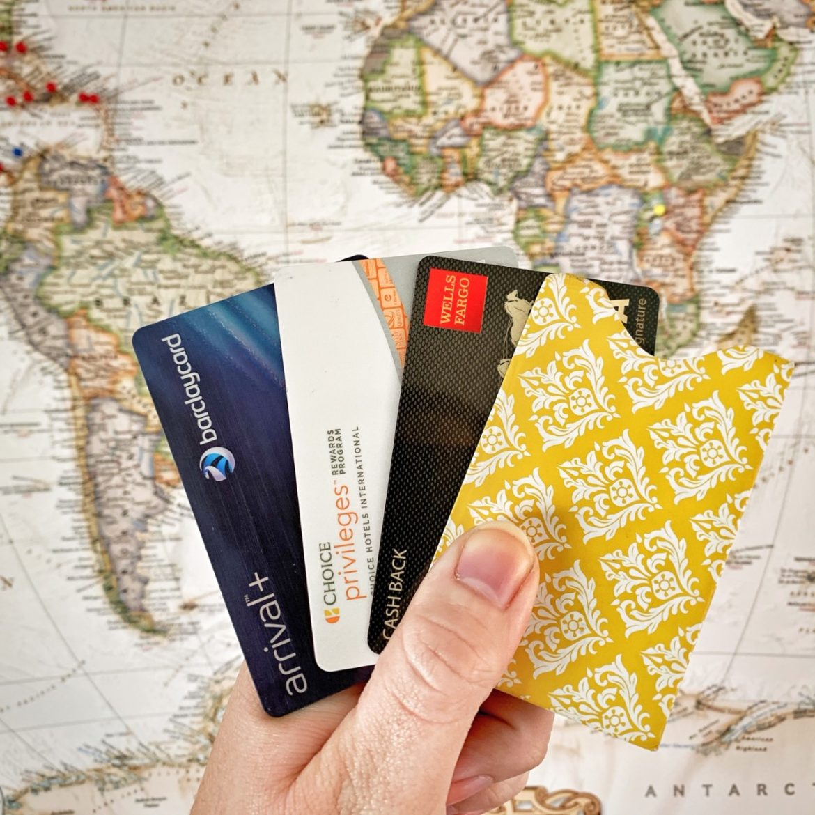 travel rewards credit card information